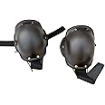 LEONARK Black Armoury Hema Knee/Elbow Protectors Knee/Elbow Pads Shell Knee Guard Caps (Elbow Pads)