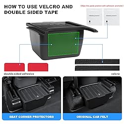 KUNIST for Tesla Model Y Rear Under Seat Organizer