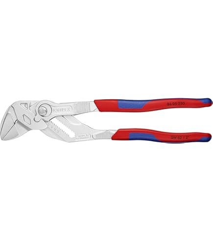KNIPEX - 86 05 250 SBA Tools - Pliers Wrench, Chrome, Multi