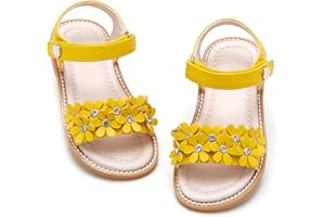 Kiderence Toddler Girls Sandals Little Girls Kids Summer Shoes Toddler Sandals