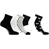 Merrell unisex-adult Men's and Women's Recycled Cushioned Ankle Socks - 6 & 12 Pairs - Hiking Arch Support