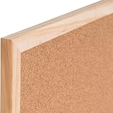 Bi-Office Cork Board 90x60 cm Pine Frame Brown view 5