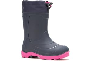 Kamik Snobuster 1, Snow Boots for Kids, Warm + Waterproof Kids Boots