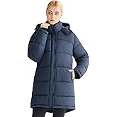 Orolay CHIIONE Winter Coats for Women Mid Length Waterproof Puffer Coats Warm Parka for Women Windproof Winter Jacket