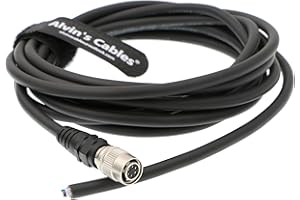 Alvin's Cables HR10A-7P-6S Hirose 6 Pin Female High Flex IO Cable for Basler ACE CCD MED Camera 3M| 9.8ft