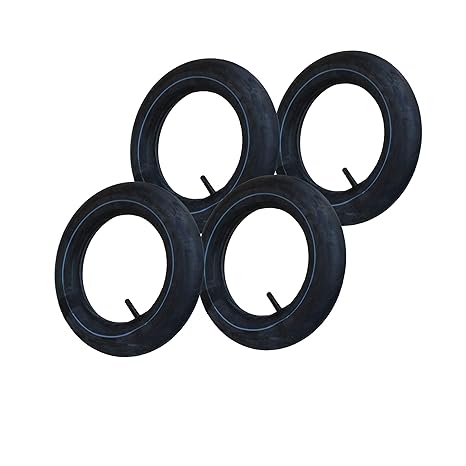 4 Stück Schlauch 4.00-8 für Rad 400mm 4.80/4.00-8 Schubkarre, Bollerwagen,Gokart,Karre