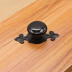 MELLRO Arch Tiradores Perillas de gabinete de cerámica con Placa