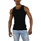 ToBeInStyle Men’s Long Muscle Tank Top Workout A-Shirt
