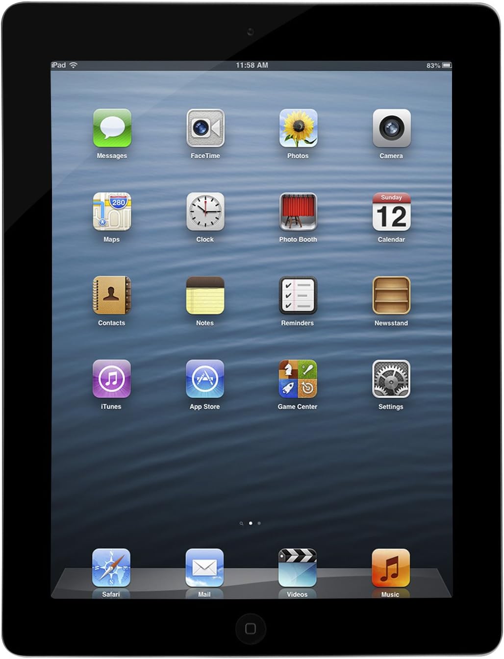 Apple iPad 3 Retina Display Tablet 32GB, Wi-Fi, Black (Renewed)