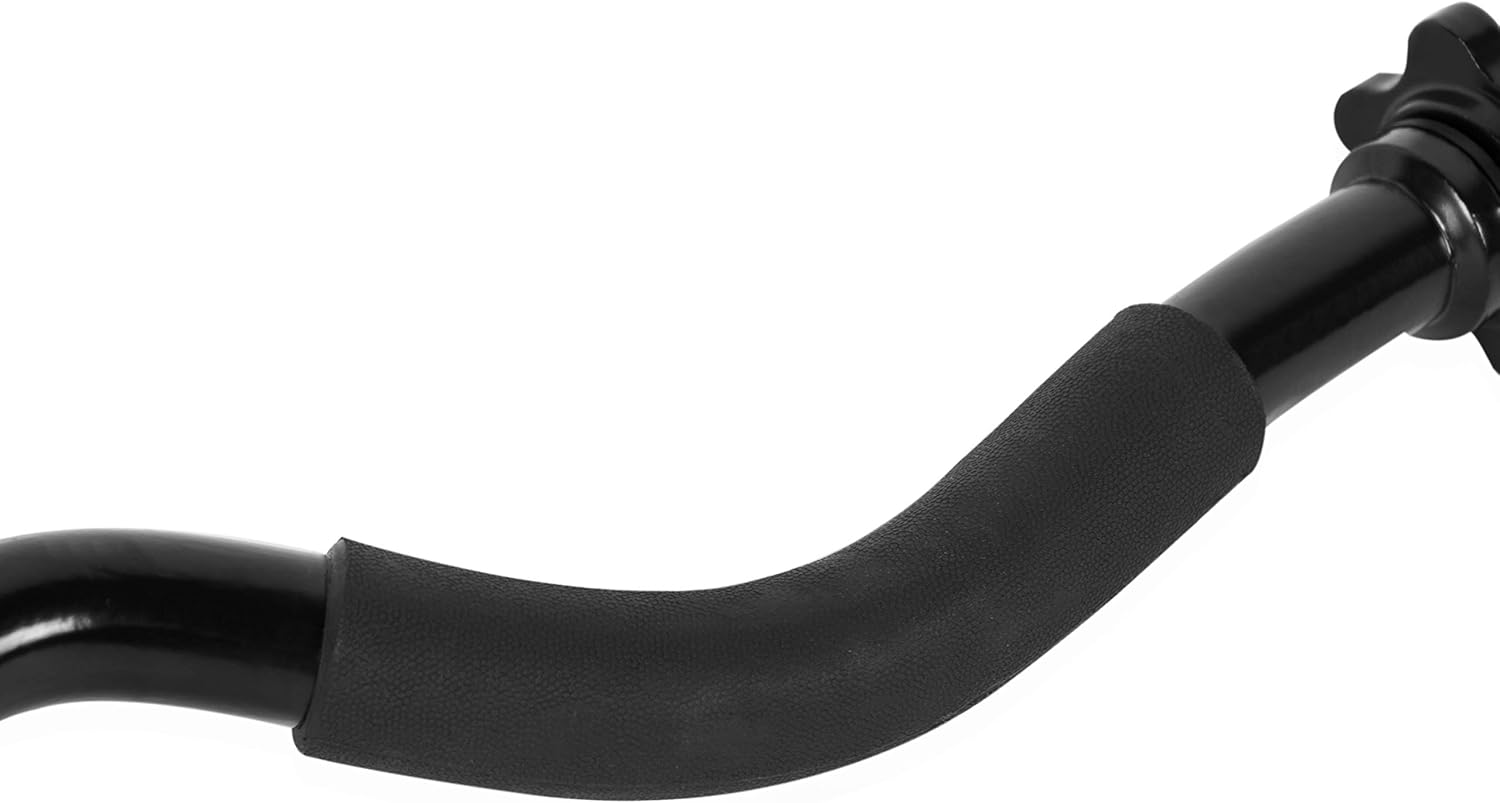 CAP Barbell RB-48T2B Super Curl Bar, Black, 48" : Sports & Outdoors