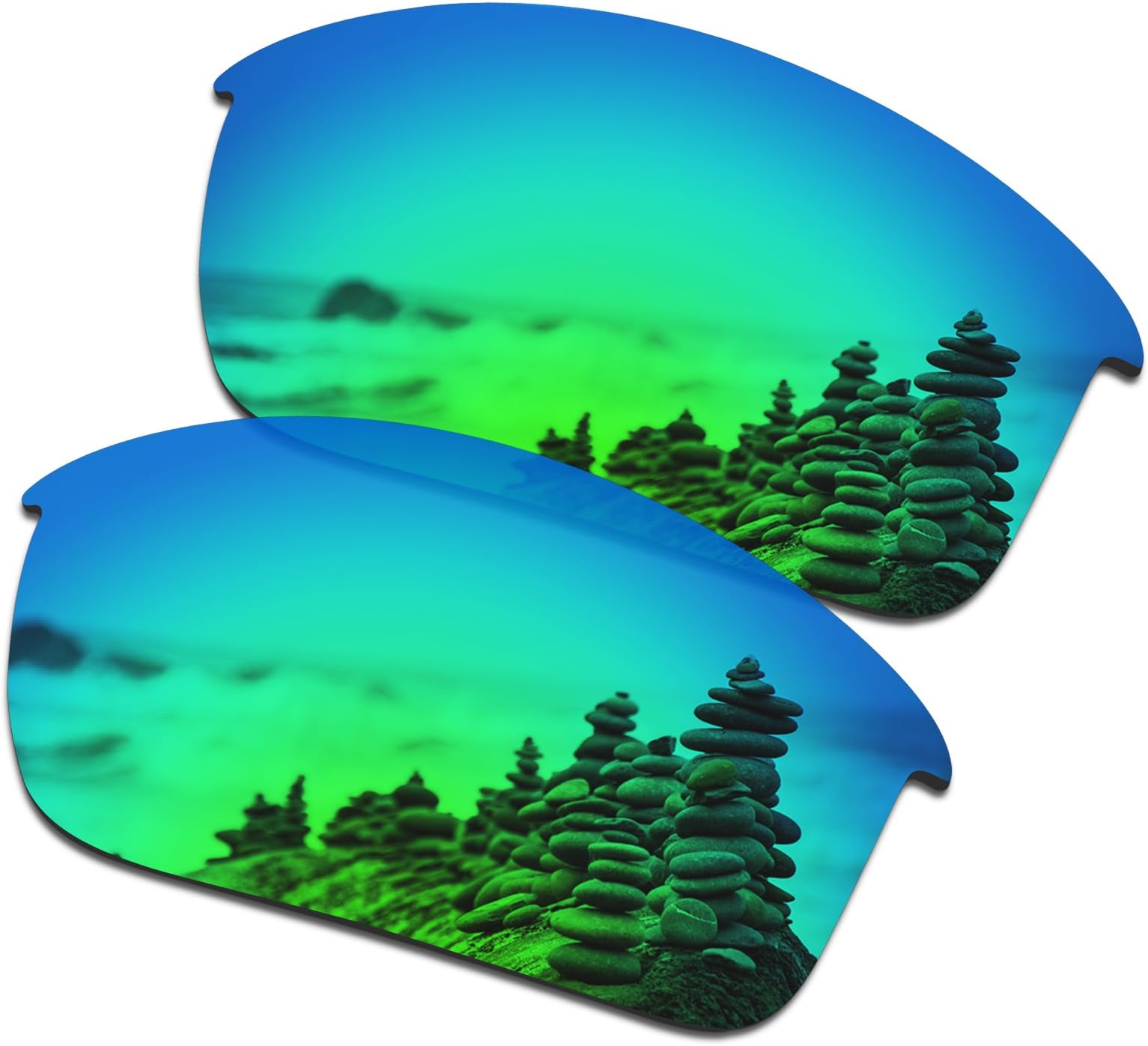 SmartVLT Men's Replacement Lenses for Oakley Bottle Rocket OO9164 Sunglass - More Options