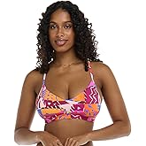 EIDON Womens Madison Fixed Triangle Bikini Top Swimsuit