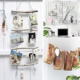 Vicloon Mini Wooden Pegs 90pcs Pentagram Clips for Photos Crafts 3.5cm view 6