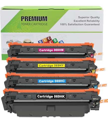 Amazon.com: Canon Toner Cartridge 069 H Y Yellow : Office Products