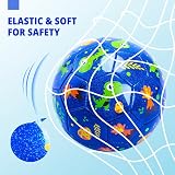 INPODAK Size 2 Football 2 Pack Toddler Kids Mini Soccer Ball 18.5in Circ view 5