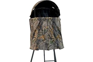 Big Game Cover-All Blind Whitetail Deer Elk Mule Above Hunting Outdoors Camo Pattern Kit for Apex Treestand