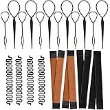 Amazon.com : 2pcs Hair Braid Braider Ponytail Styling Tool 