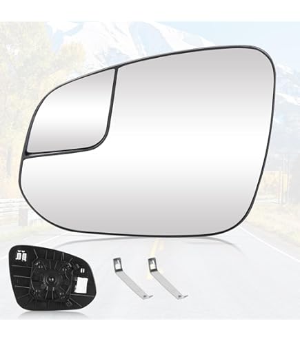 TOP-VIGOR W10735L Driver Side Heated Mirror Glass Compatible