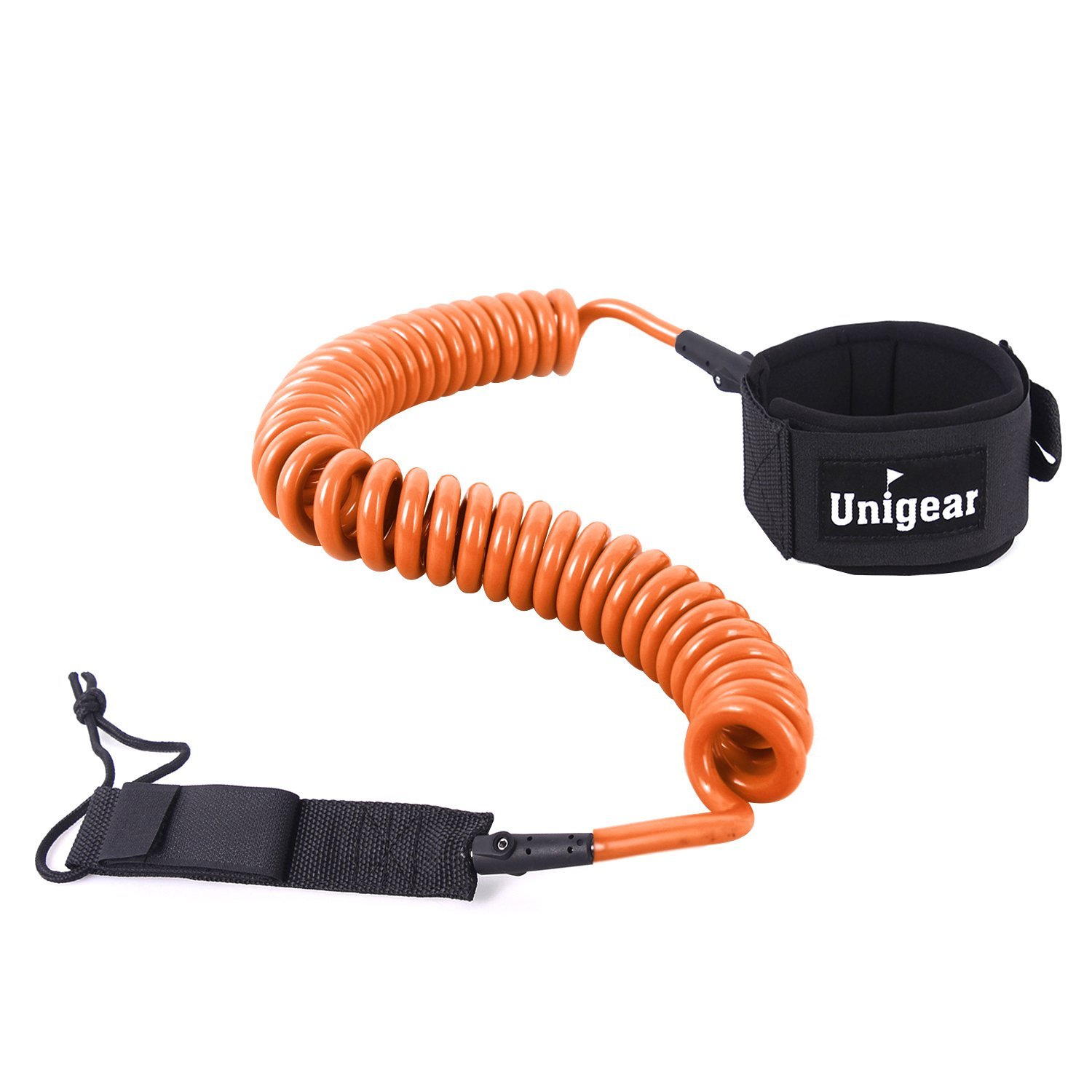 Unigear Premium SUP Leash 10' Coiled Stand Up Paddle Board Surfboard