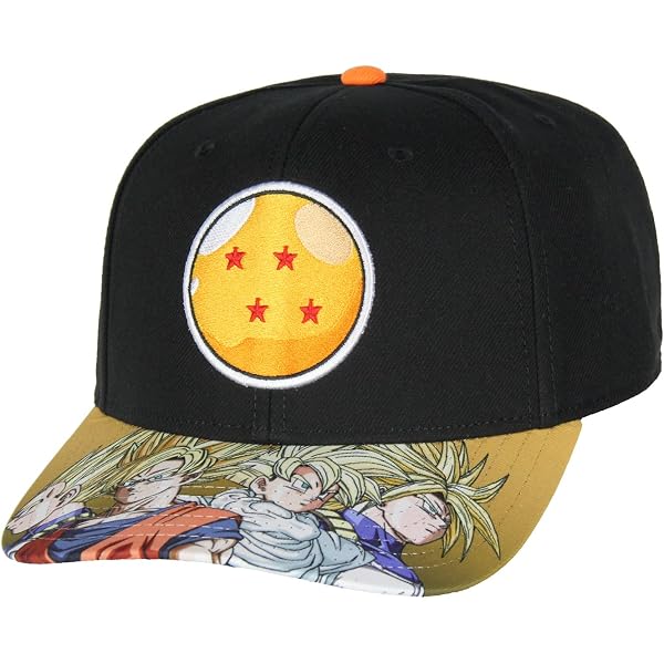 Amazon.com: Dragon Ball Z Son Goku Kanji Youth Blue & Orange