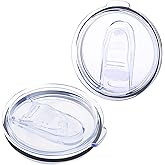 Press-in Lid - Compatible with Hydro Flask coffee lid, All Around Tumbler 20,16 oz and 12 oz Outdoor Kitchen Tumbler. Pack of 2.