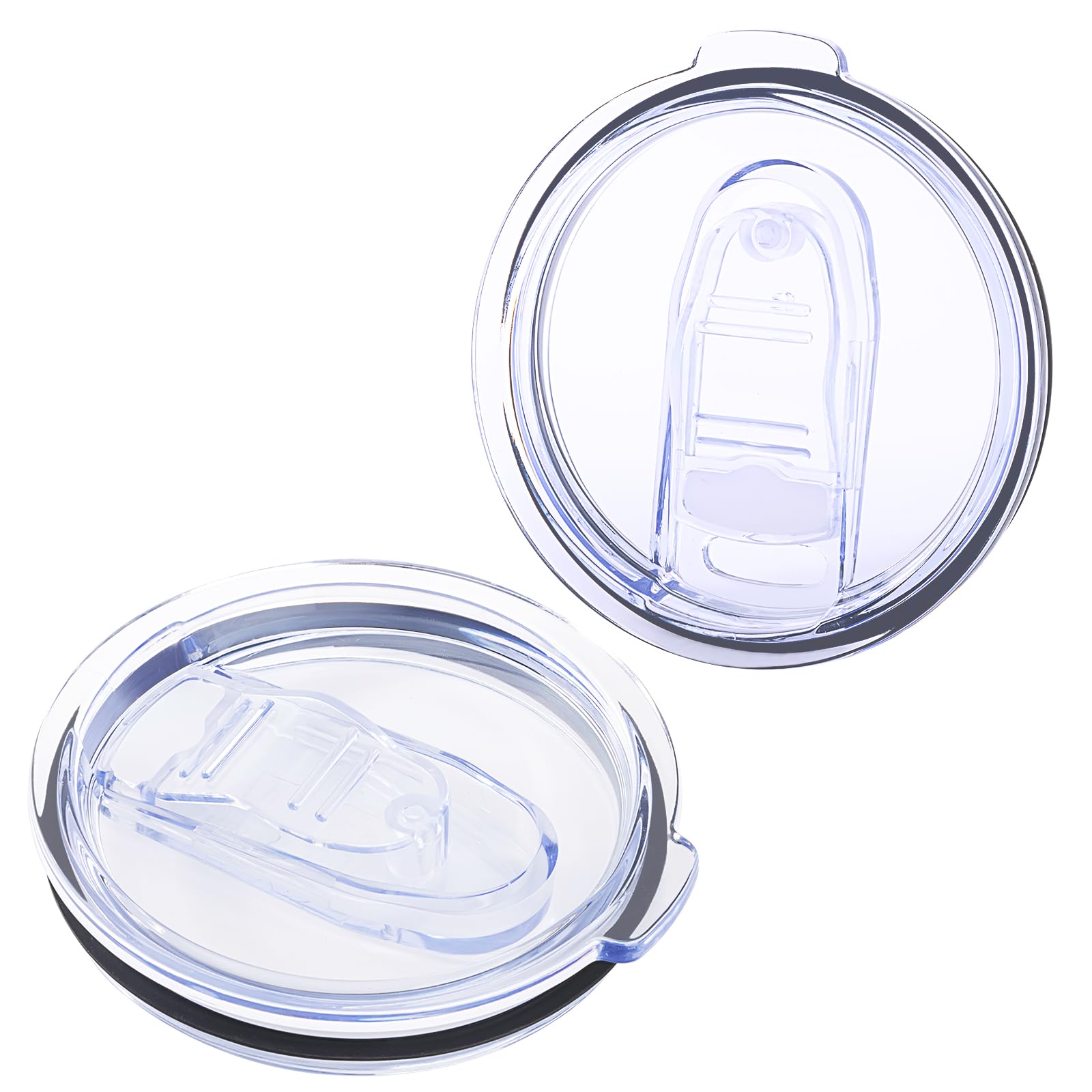 Photo 1 of 22 oz Press-in replacement lid - Compatible with swig12?18?22 oz Tumbler lid. Compatible with Hydro Flask 16,20 oz Stainless Steel All Around Tumbler. Pack of 2.