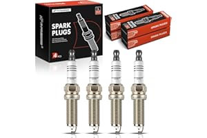 A-Premium Iridium Platinum Spark Plugs Compatible with Hyundai Elantra 2017-2020, Elantra GT 2018-2020, Sonata, Tucson, Velos