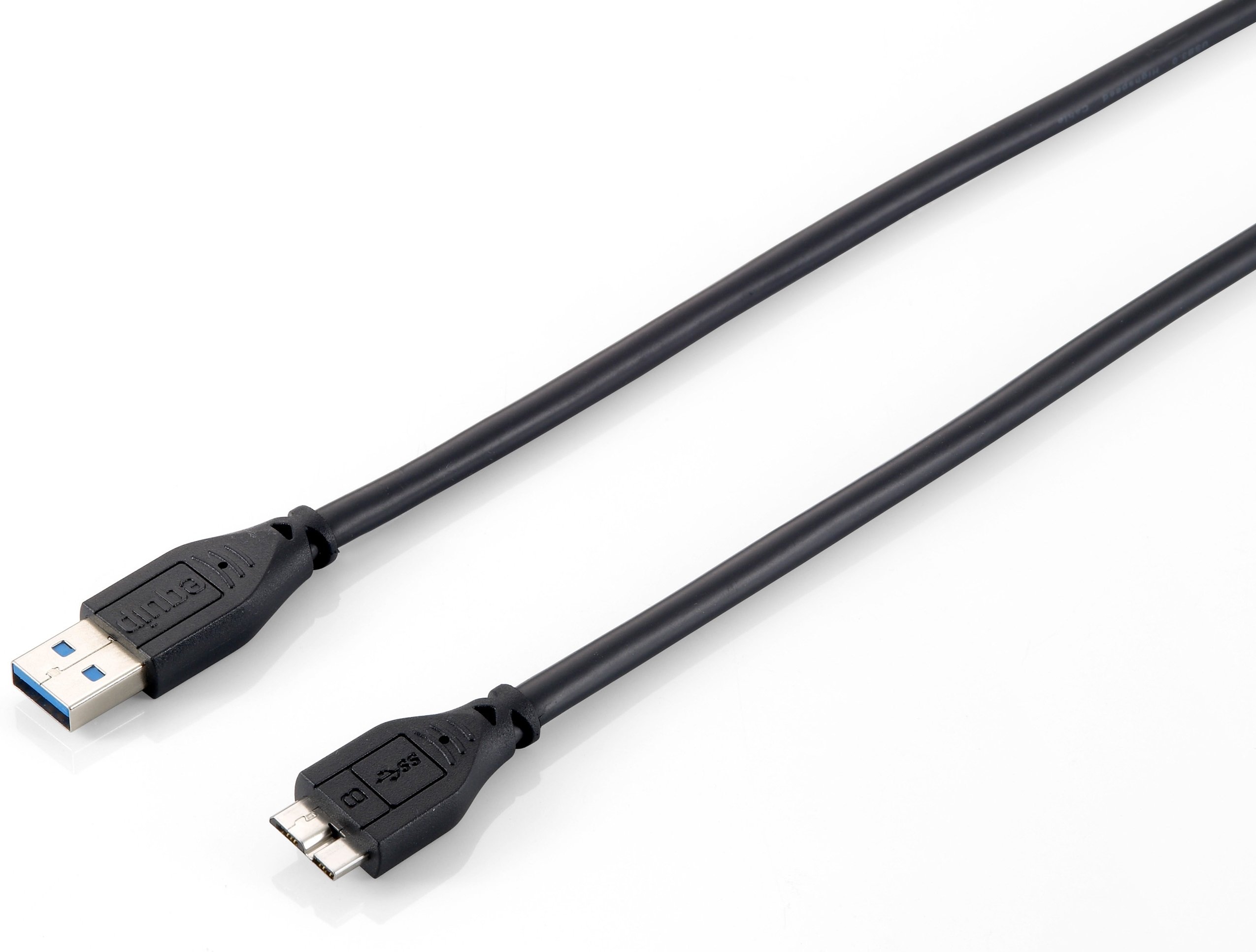 Equip USB 3.0 Anschlußkabel A-St./ micro B-St.2,0m schwarz