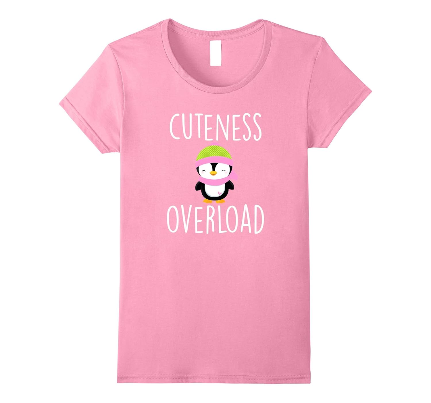 Penguin T-Shirt Cuteness Overload Penguin Lover Girls Gift-ANZ