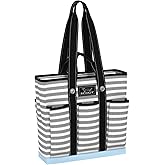 SCOUT Rocket Pocket Tote - Multi-Pocket Travel, Nurse, Teacher, Mom Tote, 7 Pockets Total, Two Sets of Straps, Folds Flat