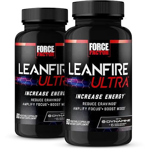 force factor l carnitine LeanFire Ultra Thermogenic Energy & Metabolism Booster, Mood & Focus Support with Green Tea Extract, L-Carnitine & 5-HTP to Increase Energy and Reduce Cravings, 60 Count (Pack of 2) in Erbaid Papaya Soap Face تونر جلوتاثيون 84 Bottle Count:200 Vegecaps