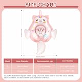 YAAVAAW Unicorn Inflatable Baby Float with Canopy 6-36 Months Pink view 2