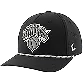ZHATS NBA Unisex-Adult NBA Officially Licensed Rope Hat Snapback Performance Black