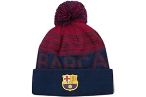 Icon Sports Soccer Team Beanie – Kids Official Football Club Knit Winter Warm Pom Cap Casual Hat for Youth Boys Girls