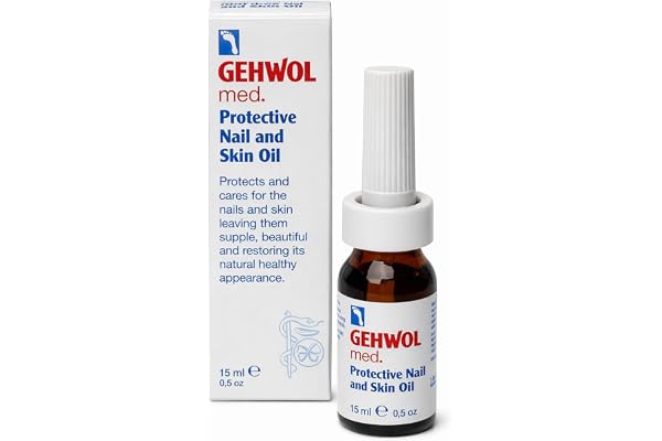 GEHWOL Professional Footcare Med Protective Nail & Skin Oil, 0.5 oz