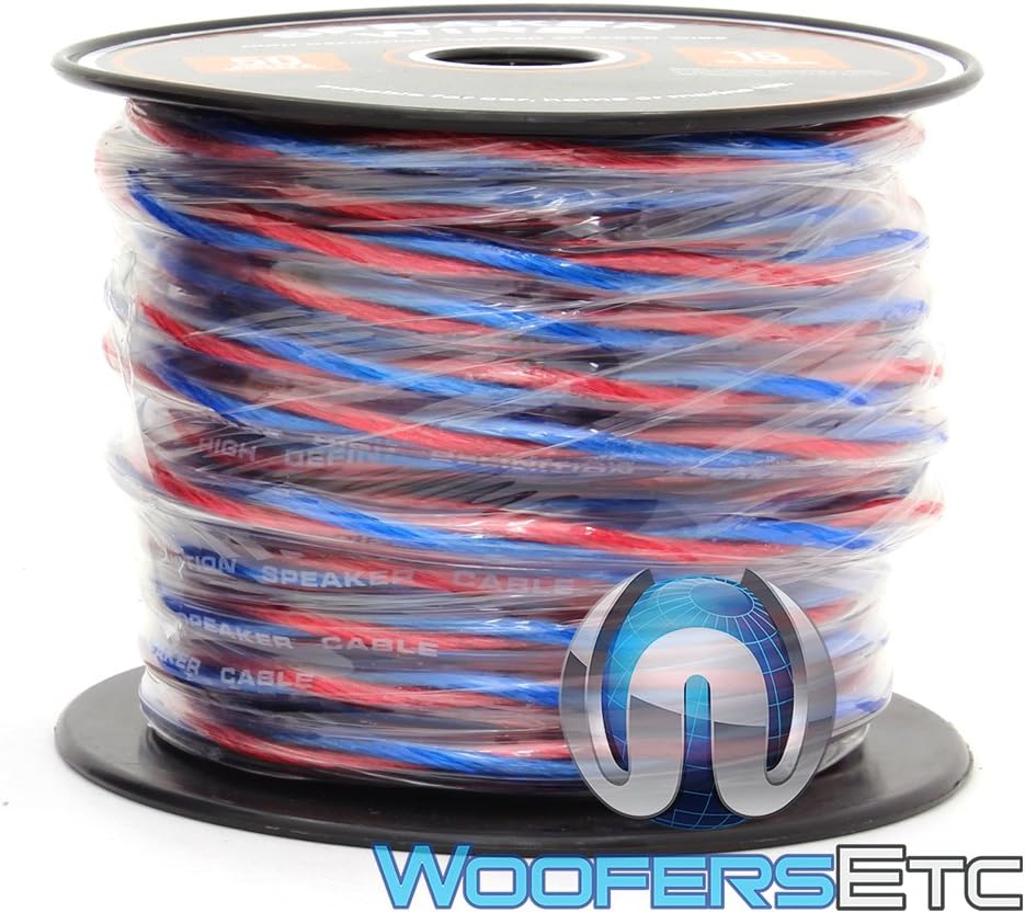 100 Foot Spool True 16 Gauge High Definition Twisted Speaker Wire