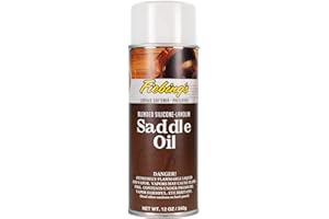 Fiebing's Sadde Oil 12oz - aerosol Conditioner for Saddles, Belts, Holsters, Other Leather Goods
