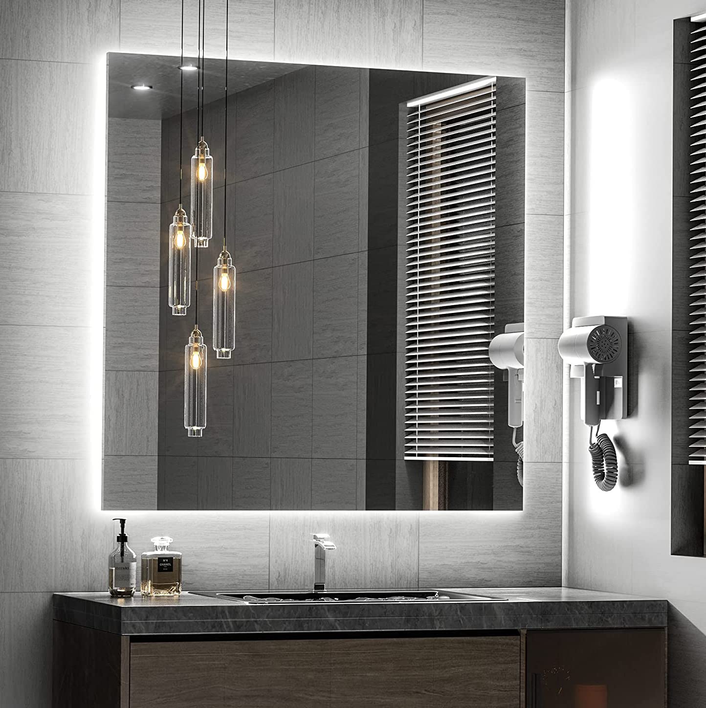 Espejo-Cuadrado-Led-Square-Light-de-70×70-cm-Espejo-Moderno-para-Cuarto-de-Bano-Recibidor-Dormitorio-o-Salon-Espejo