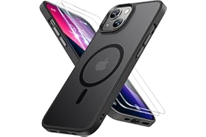 Miracase Magnetic Series for iPhone 13 Case [Compatible with MagSafe] [with 2X Screen Protectors] Military-Grade Protection, 