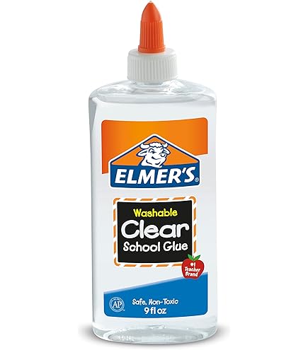 Elmer's Liquid School Glue, Clear, Washable, 147 mL : Amazon.ca: Home