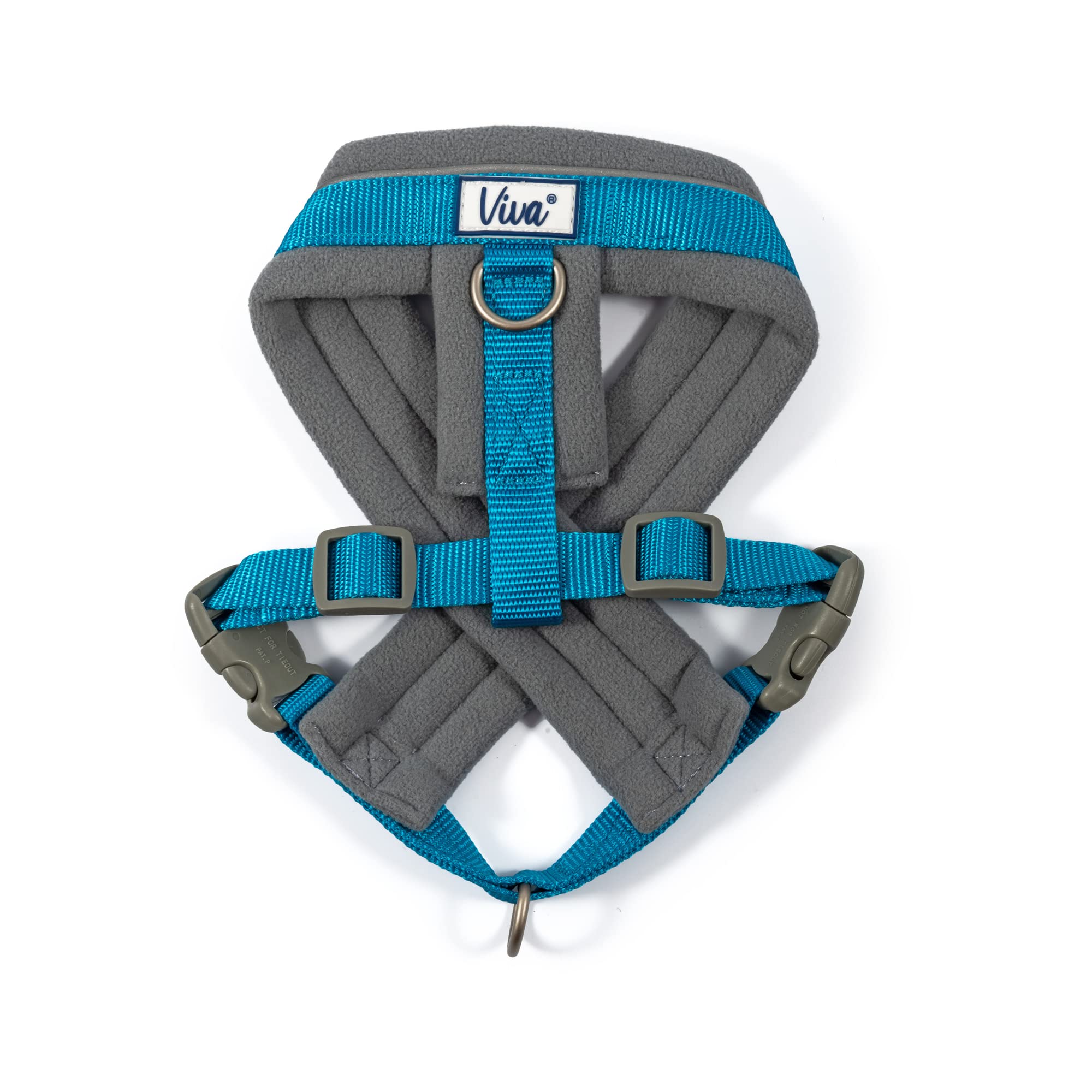 Ancol Viva Padded Harness Blue S 36-42cm