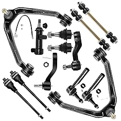 SCITOO 13pcs Suspension Kit 2 Upper Control Arm and