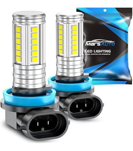 Formula-J87 H16 LED Fog Light Bulbs – 80W, 6000K White, 2-Pack, Road Legal, OE Fit