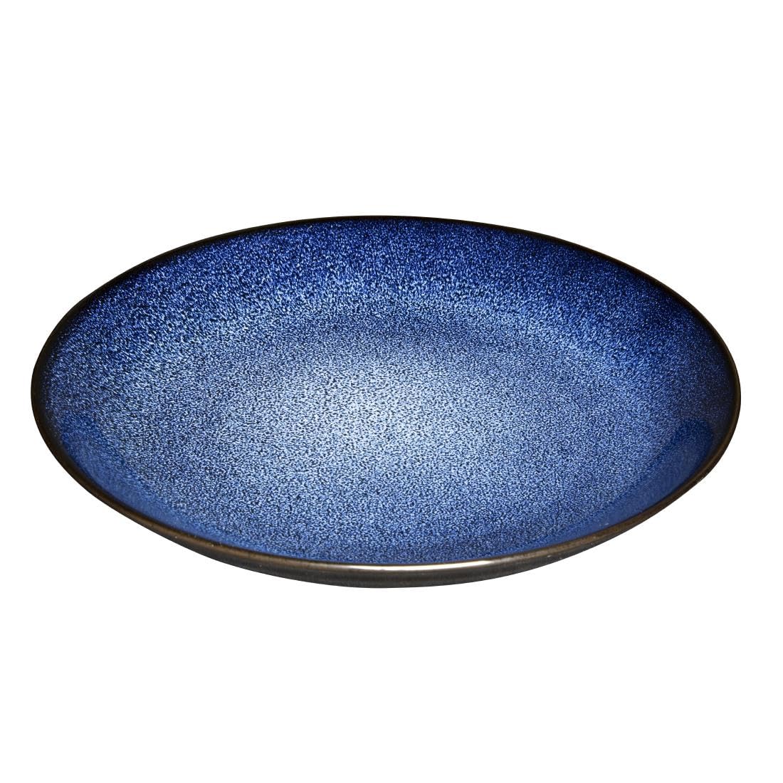 nisbets limited Olympia Luna Midnight Blue Coupe Plate - 255mm 10" (Box 4)