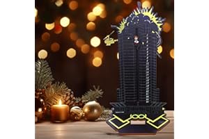 UKMPFGJ Die Hard Advent Calendar, 2025 Christmas Countdown Calendar, Magnetic Wooden 24 Days of Advent Calendar for Kids Christmas Advent Gifts Home Table Party Decorations