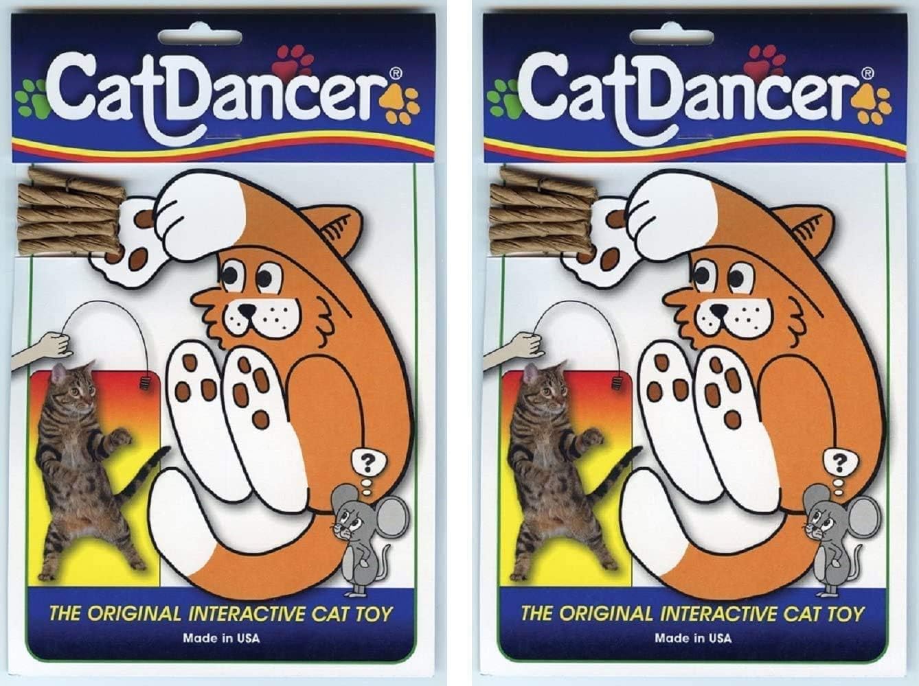 Cat Dancer 101 Cat Dancer Interactive Cat Toy : Catnip Toys : Pet Supplies