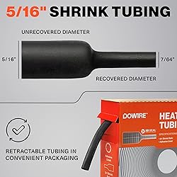 Dowire Heat Shrink Tubing 5/16" - Adhesive Lined
