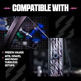 Muc-Off Tubeless Valves V2 7075 Aluminium Presta with Core Removal Tool 44mm view 4