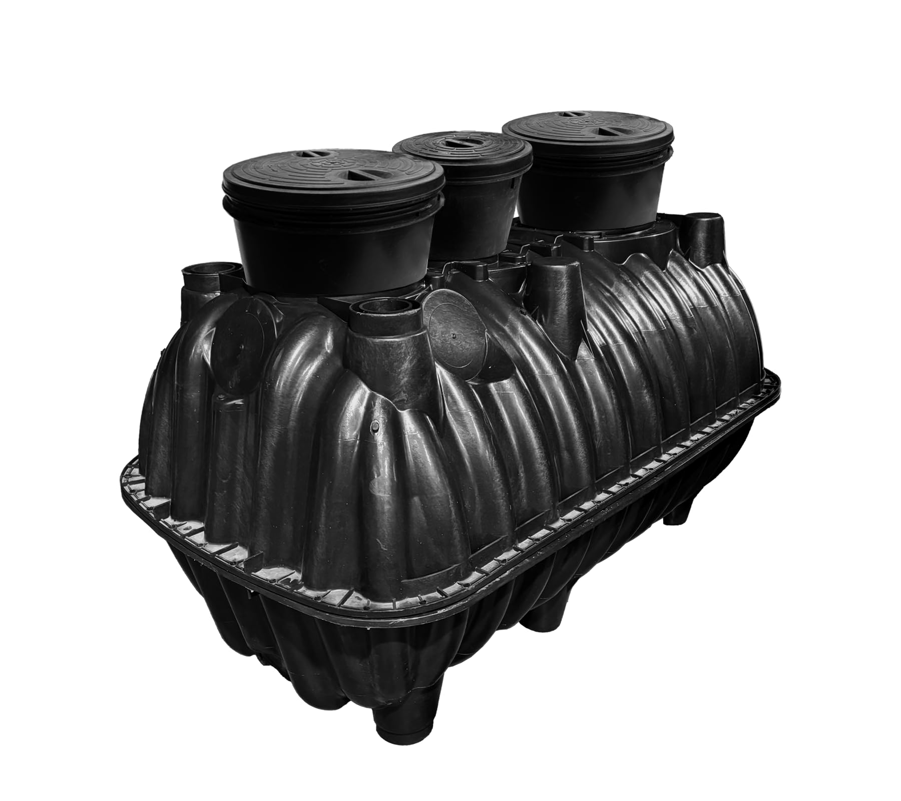Photo 1 of Natotela 264gal Underground Septic Tank Kit-63.8x37x35.4in Plastic Septic Tank System,Rectangle Septic System With Riser and Manhole Covers,Anti Corrosion PP Septic Tank For 3-5 Persons