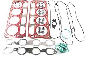 HLBTK HGS3244 12657969 Cylinder Head Gasket Set Kit Fits for Cadillac Escalade 2015-2020 / for Chevy Camaro Silverado 1500 Suburban Tahoe Corvette/for GMC Sierra 1500 Yukon XL 6.2L